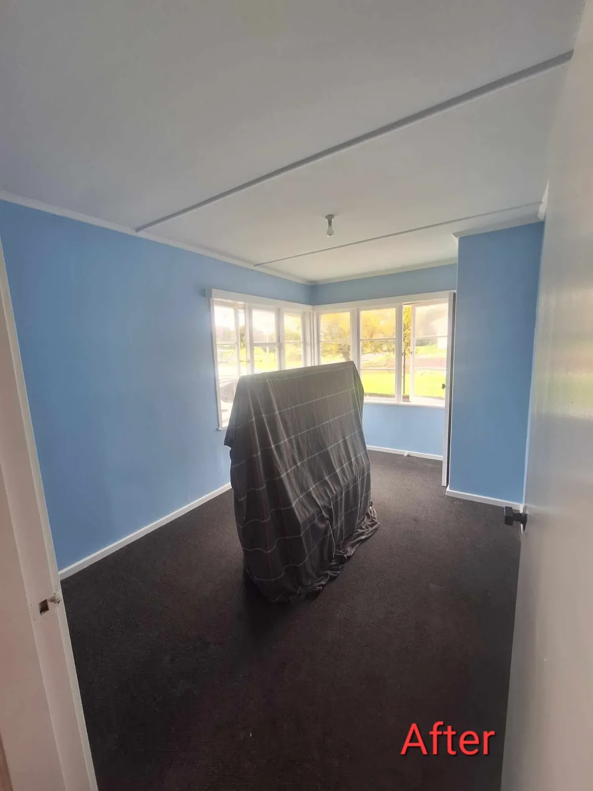 Interior after painting